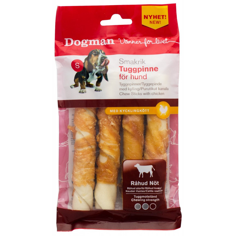 Dogman Tuggpinnar 4-pack 120g