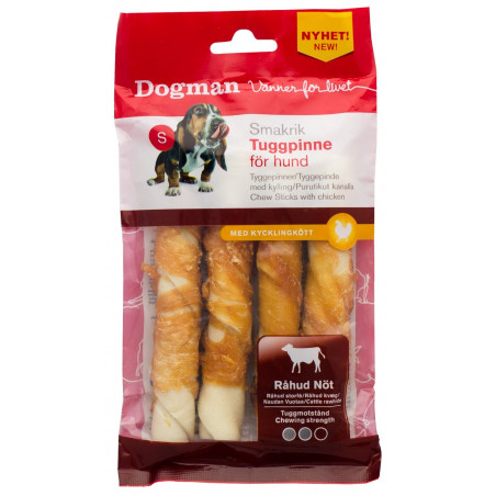 Dogman Tuggpinnar 4-pack 120g