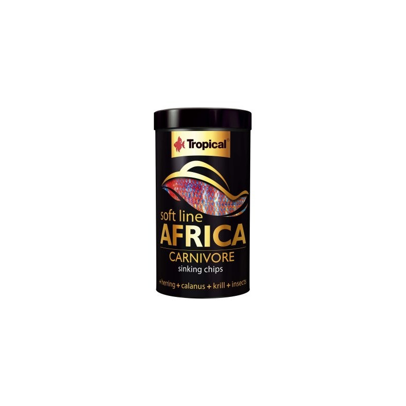TROPICAL SOFT LINE AFRICA CARNIVORE 250ML/130G
